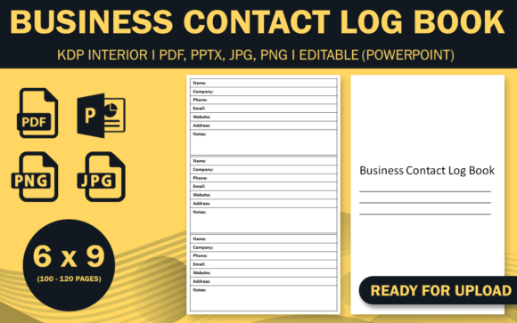 Business Contact Log Book: Organize Your Network Professionally