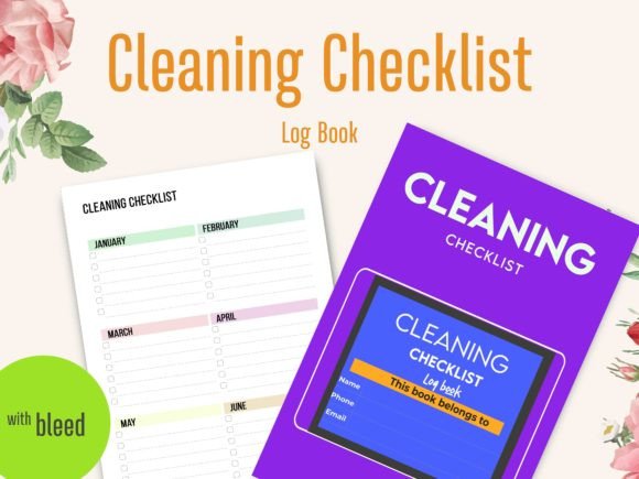 Editable Cleaning Month KDP Interior