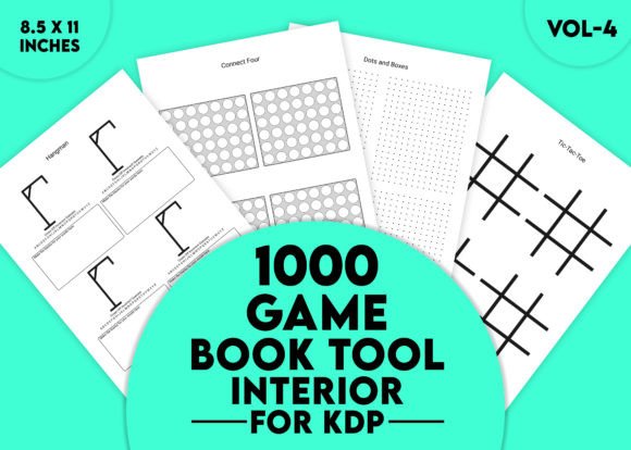 Game Book Tool Interior for KDP Vol-4