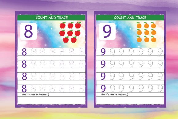 Give Your Preschooler a Head Start with Engaging Number Tracing Pages