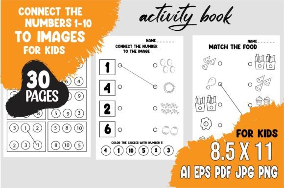 Numbers Connect the Images for Kids: A Practical Learning Asset