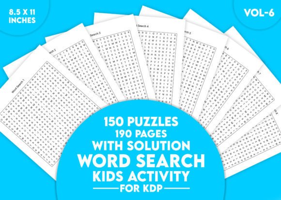 The Smart Publisher's Guide to Word Search Puzzle for KDP Vol-6