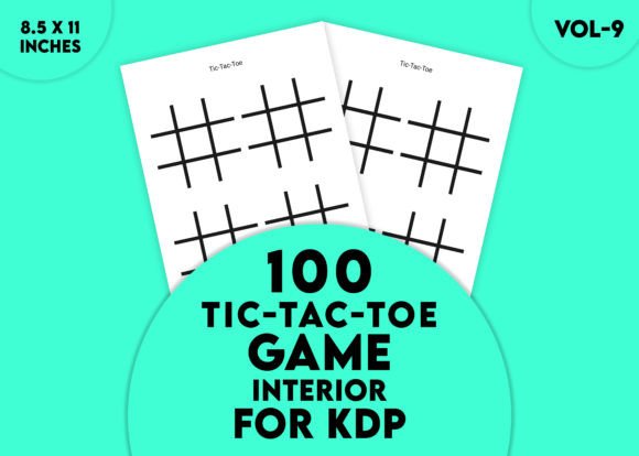 Tic-Tac-Toe Interior for KDP Vol-9: A Practical Review for Self-Publishers