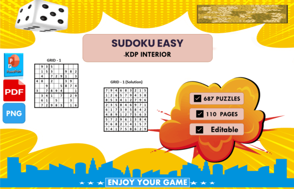 Why 687 Puzzles Sudoku EASY Is the KDP Interior You Have Been Looking For