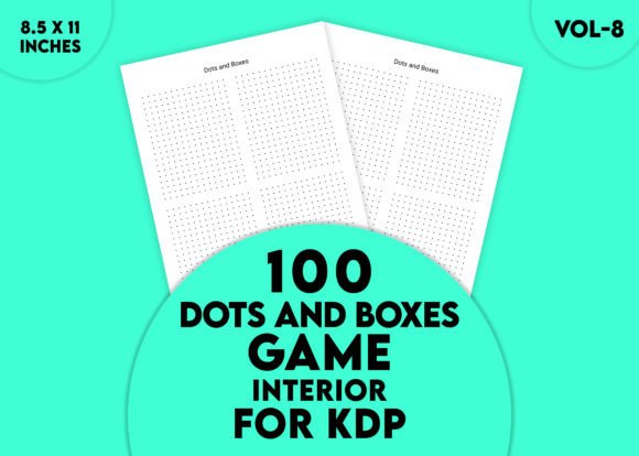 Why Dots and Boxes Interior for KDP Vol-8 Stands Out for Publishers and Players
