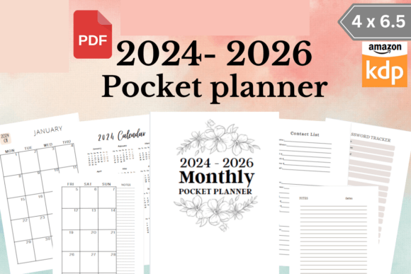 Why the 2024-2026 Pocket Planner for KDP Is Your Smartest Productivity Investment