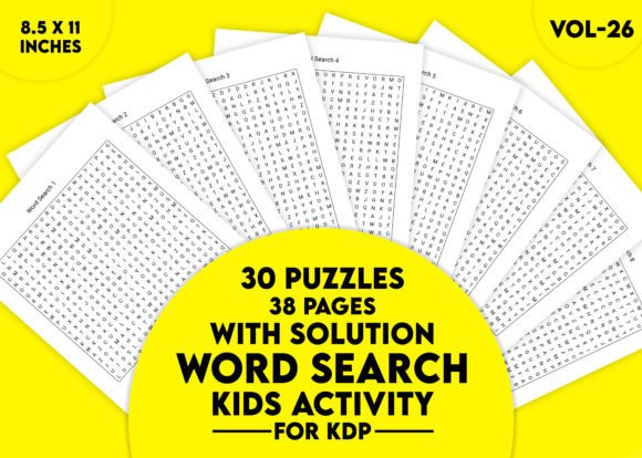 Word Search Kids Activity for KDP Vol-26: A Practical Guide to Getting It Right